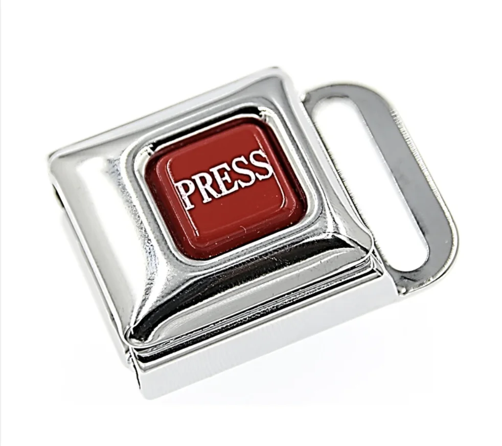 مشبك حزام الأمان المعدني الصغير