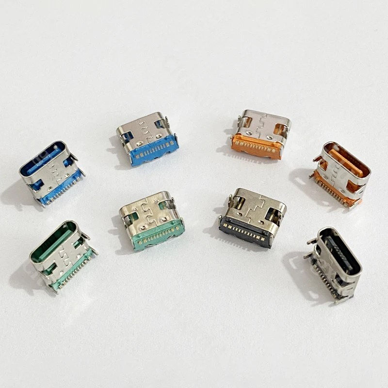 Cltgxdd 20 Stück 16-Pin Typ-C Buchse USB3.1 SMT SMD DIP Stecker Hochstrom-Ladeanschluss für PCB-Leiterplatten-Reparatur DIY – Detail 5
