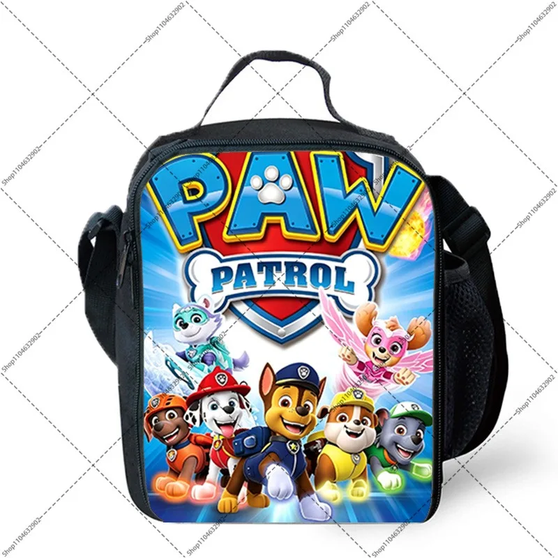 Paw Patrol Lunch Bags for Women Men Cartoon Anime Pattern Large Capacity Portable Cooler Bag Unisex Fashion Handbags Party Gifts view 3