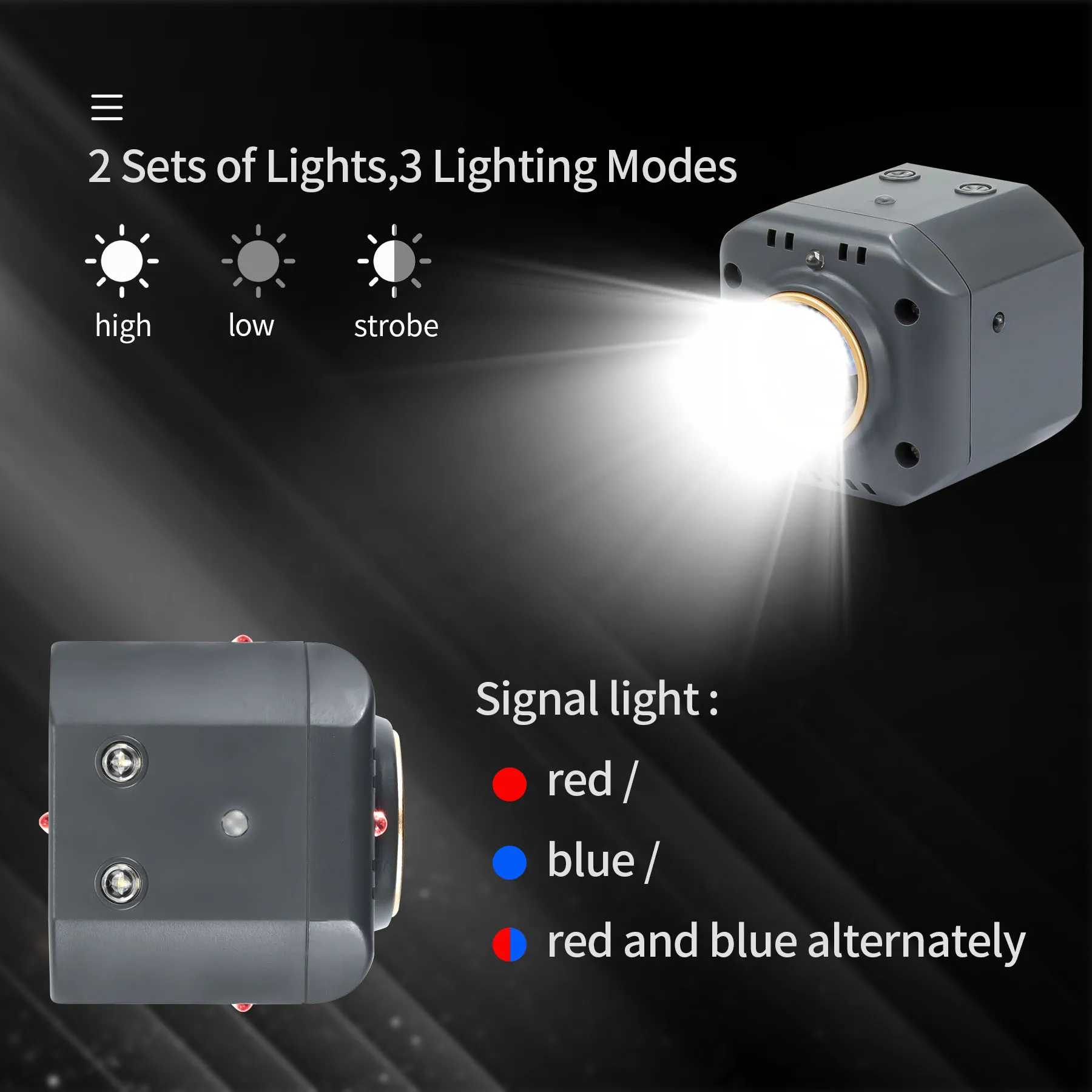 Night Flight LED Light Kit for DJI Mavic 3 Mavic 2/Air 2/Air 2S Direction Navigation Spot Light Headlight Lamp Drone Accessories