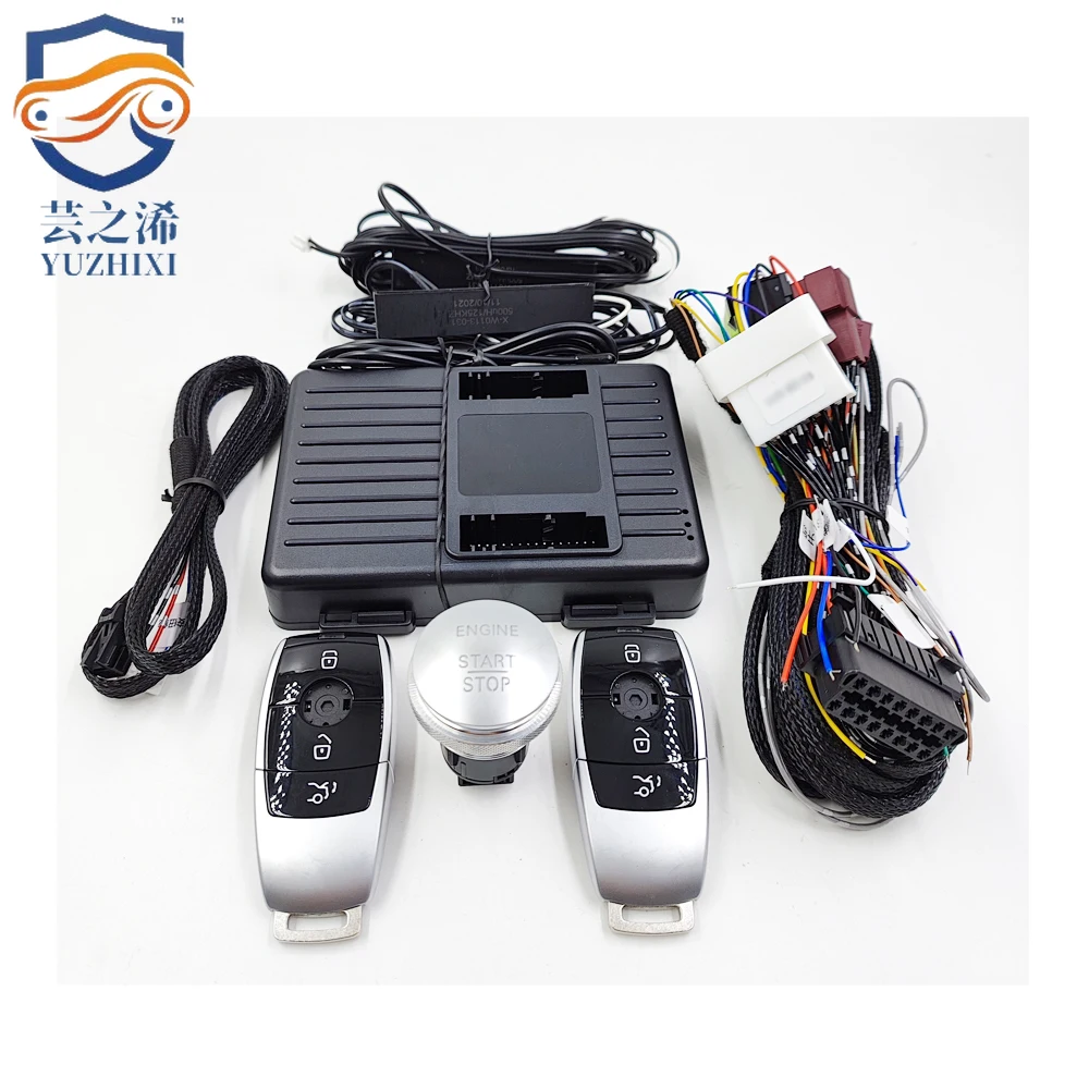 

For Mercedes Benz SLK R172 Year 2012-2015 Car Engine Push Start Stop System Engine Remote Starter Keyless Entry New Smart Key