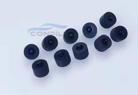 10pcs 10*6.4*1.5mm pinch roller for audio tape recorder cassette deck