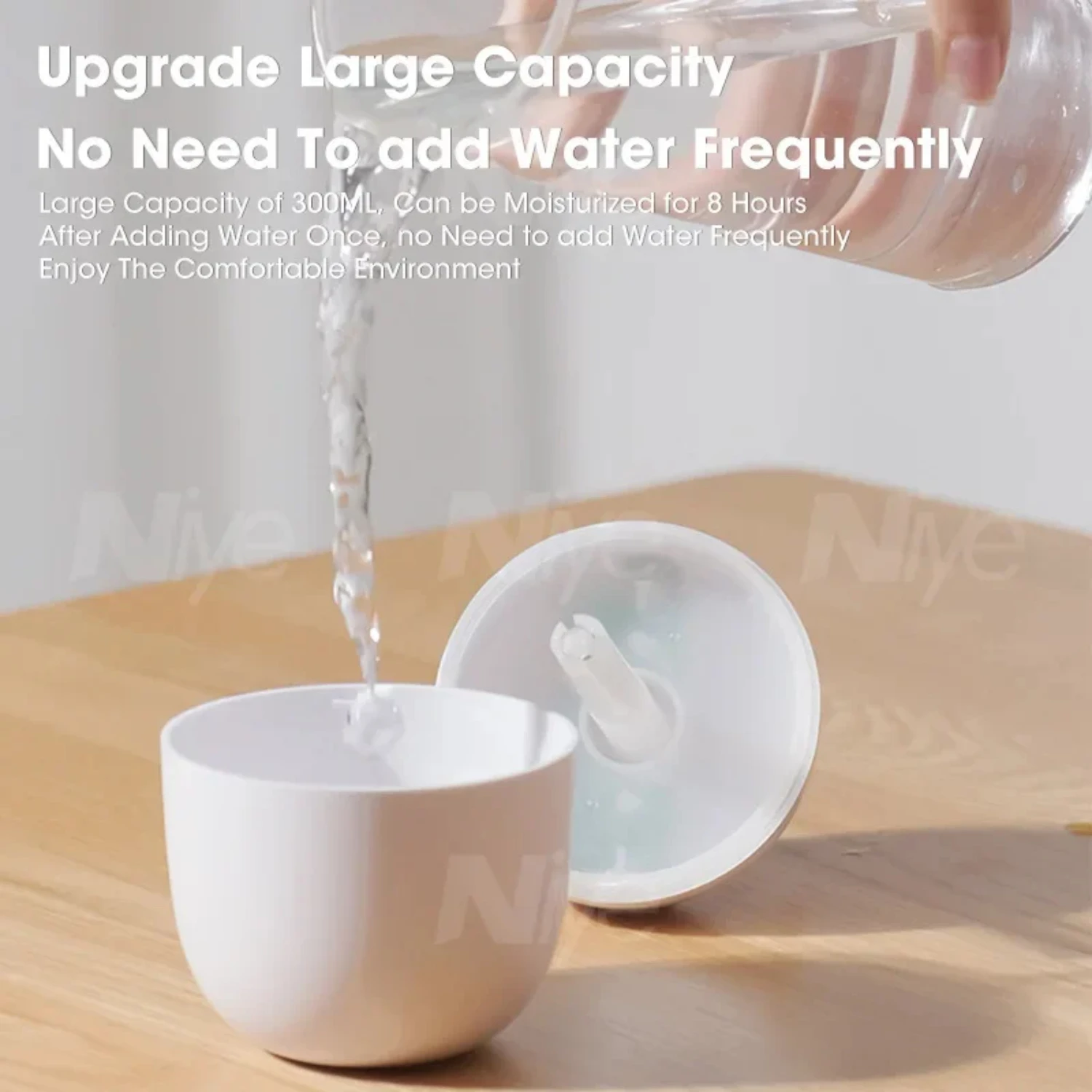 Portable Mini Air Humidifier Cute Pet Air Purifier Aromatherapy Office Desktop Humidifiers Essential  Car Air Purifier