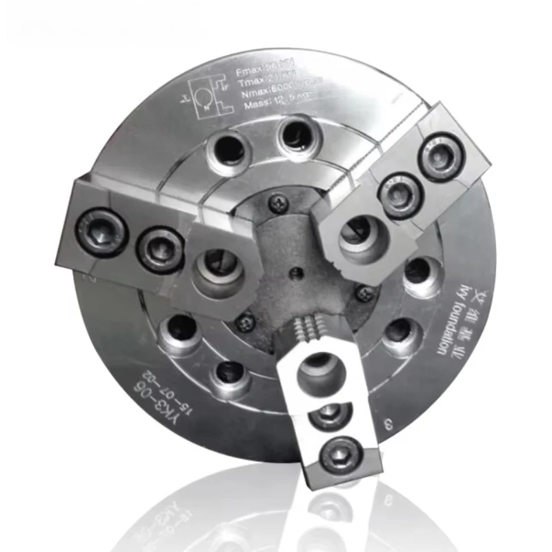Three Jaw Through-hole Dynamic Lathe Chuck Used for Cnc Machine