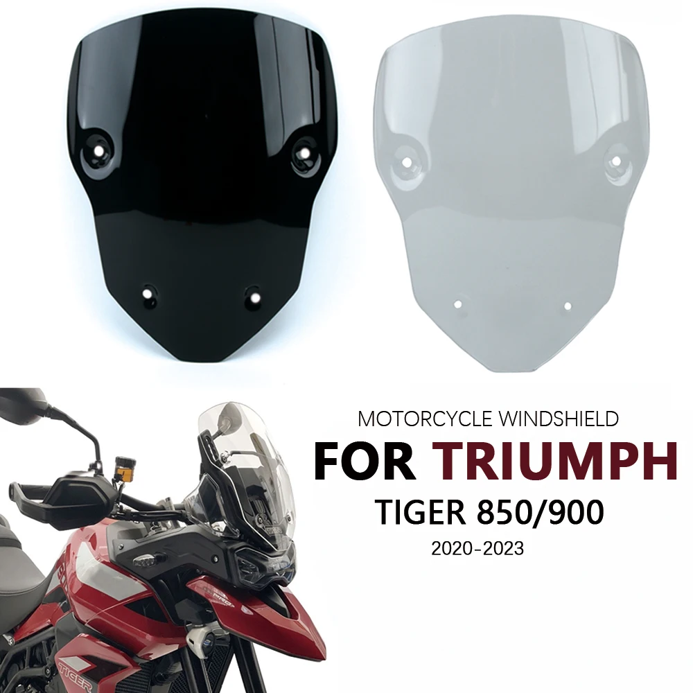 For Triumph Tiger 850 / 900 2020 - 2023Tiger850 Tiger900 Windshield Windscreen Wind Deflector Sport Screen FOR Tiger 850 / 900