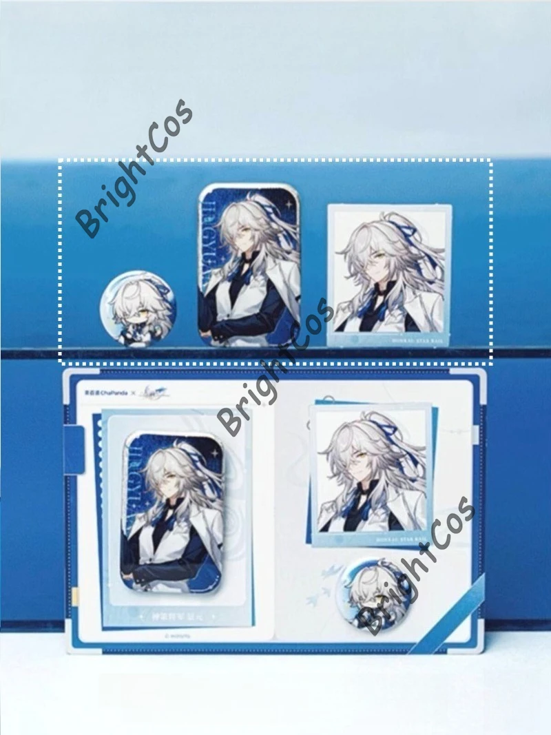 [Official Collab] 2026 Honkai: Star Rail X ChaPanda Game Anime Jing Yuan Yao Guang Paper Bag Acrylic Stand Laser Ticket Gift view 5