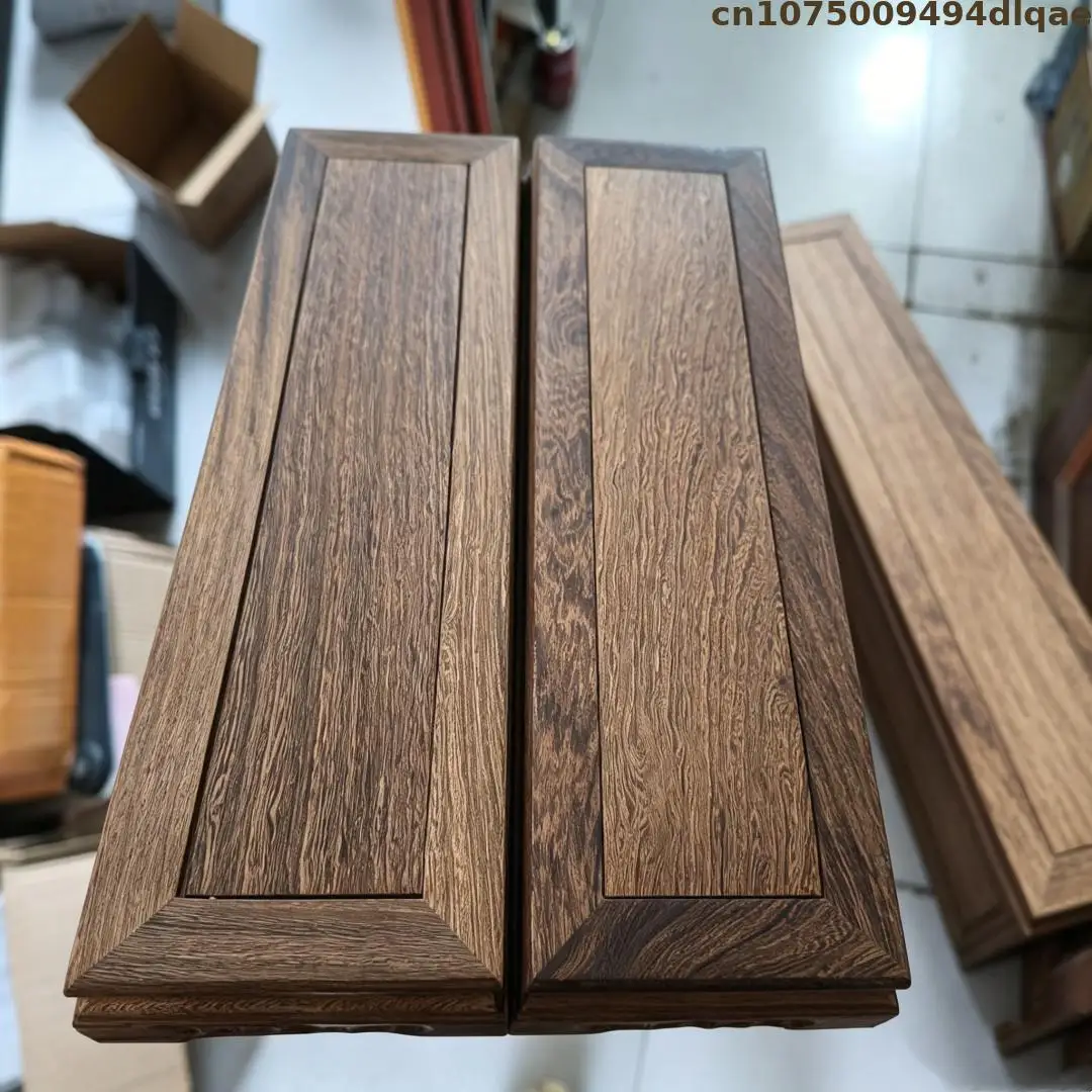 Vintage Pedestal Home & Office Desk Decor Solid Wood Display Stand - Miniature Table Base for Vase,Bonsai, Tea Sets, Figurines