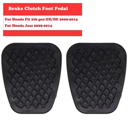 Car Brake Clutch Foot Pedal Pad Cover Replacement For Honda Fit GD1/2/3/4/5 2002 2003 2004 2005 2006 - 2008 Jazz 46545-538-010