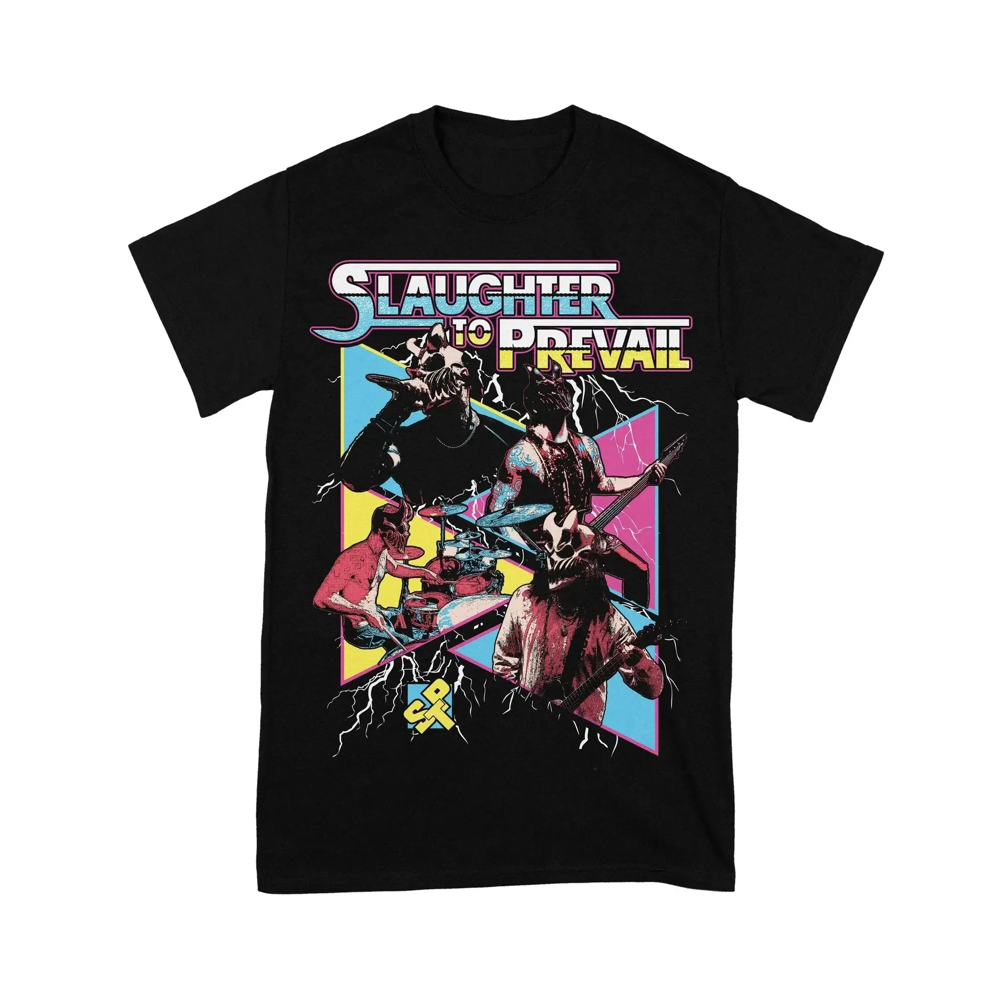 2026 Russia Rock Heavy Mental SLAUGHTER TO PREVAIL Printed Cotton T-shirt Men's Summer Casual Top Short Sleeve Classic Tee