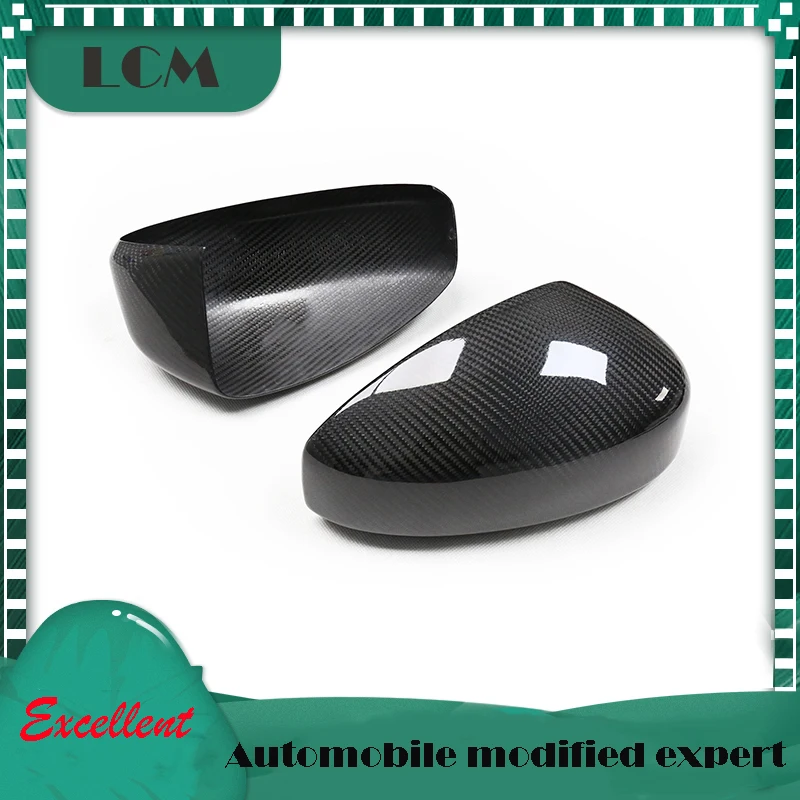 Car Exterior Accessory For Infiniti G35 2004 2005 2006 Coupe 2D Add On Type Real Carbon Fiber Rearview Side Door Mirror Cover