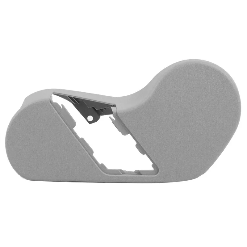 B49B-4F0881477 Cubierta de asiento lateral izquierdo de plástico embellecedor de marco inferior para A6L A6 Quattro 2005-2011 gris