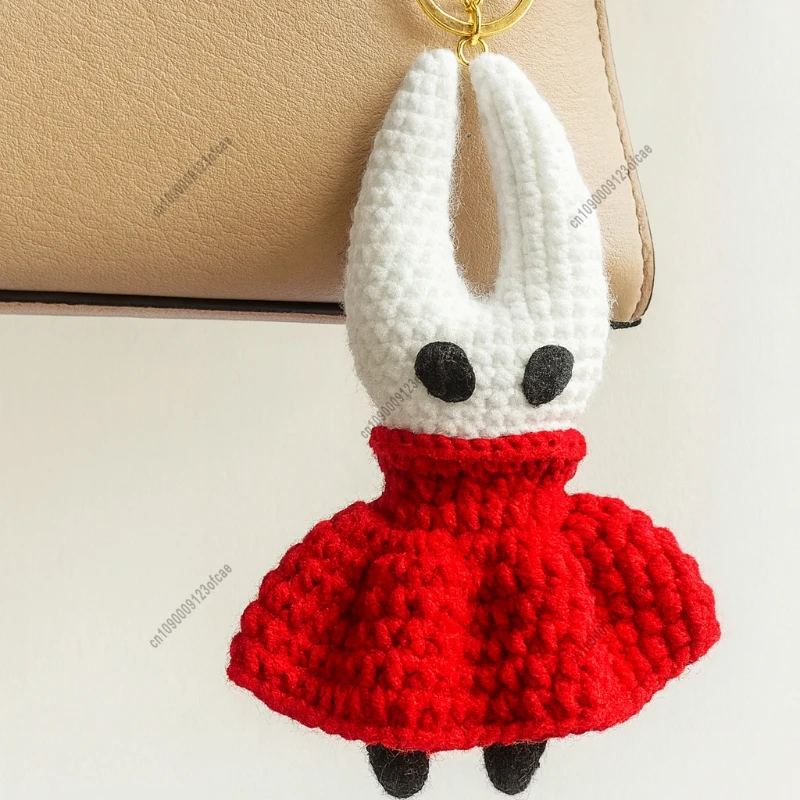 

Handcrafted Hollow Knight 2 Hornet Pendant Doll Toy Collectible Gaming Merch Gift for Fans Christmas Gifts Backpack Decoration
