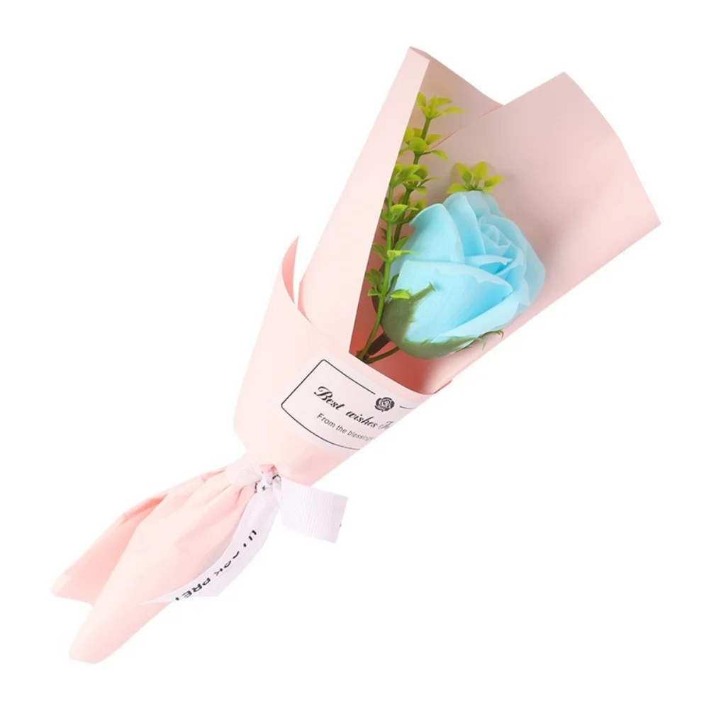 2026New Valentine's Day Soap Rose Flowers Simulate Immortal Bouquet Give your girlfriend a birthday Romantic Mother's Day Gift