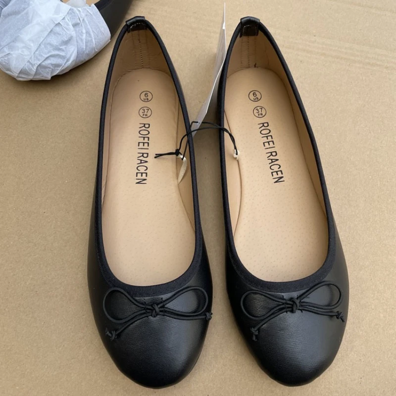 Zapatos planos de trabajo poco profundos para mujer, Zapatos informales antideslizantes de suela blanda, Zapatos transpirables de charol para mujer, novedad de verano