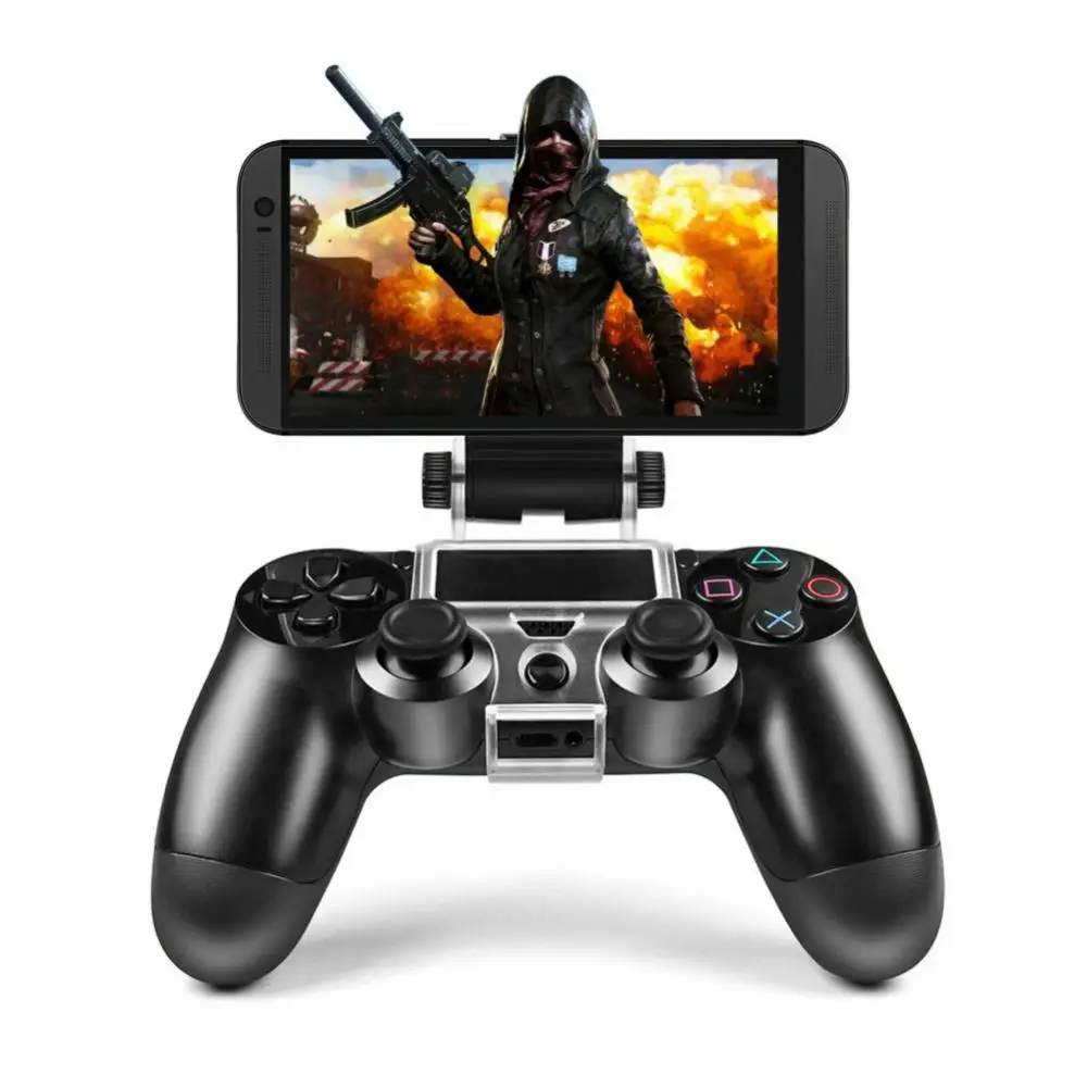 Holder For Game Controller Stand For PS4 DualShock 4 Flexible Durable Mobile Phone Gaming Clip Holder Bracket For Iphone Android