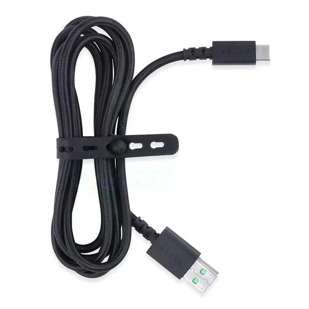 Cable de datos y carga Original para ratón, Cable de carga para Razer Viper V2 Pro/Deathadder V3 Pro/Basilisk V3 Pro/Naga V3 Pro, línea tipo C