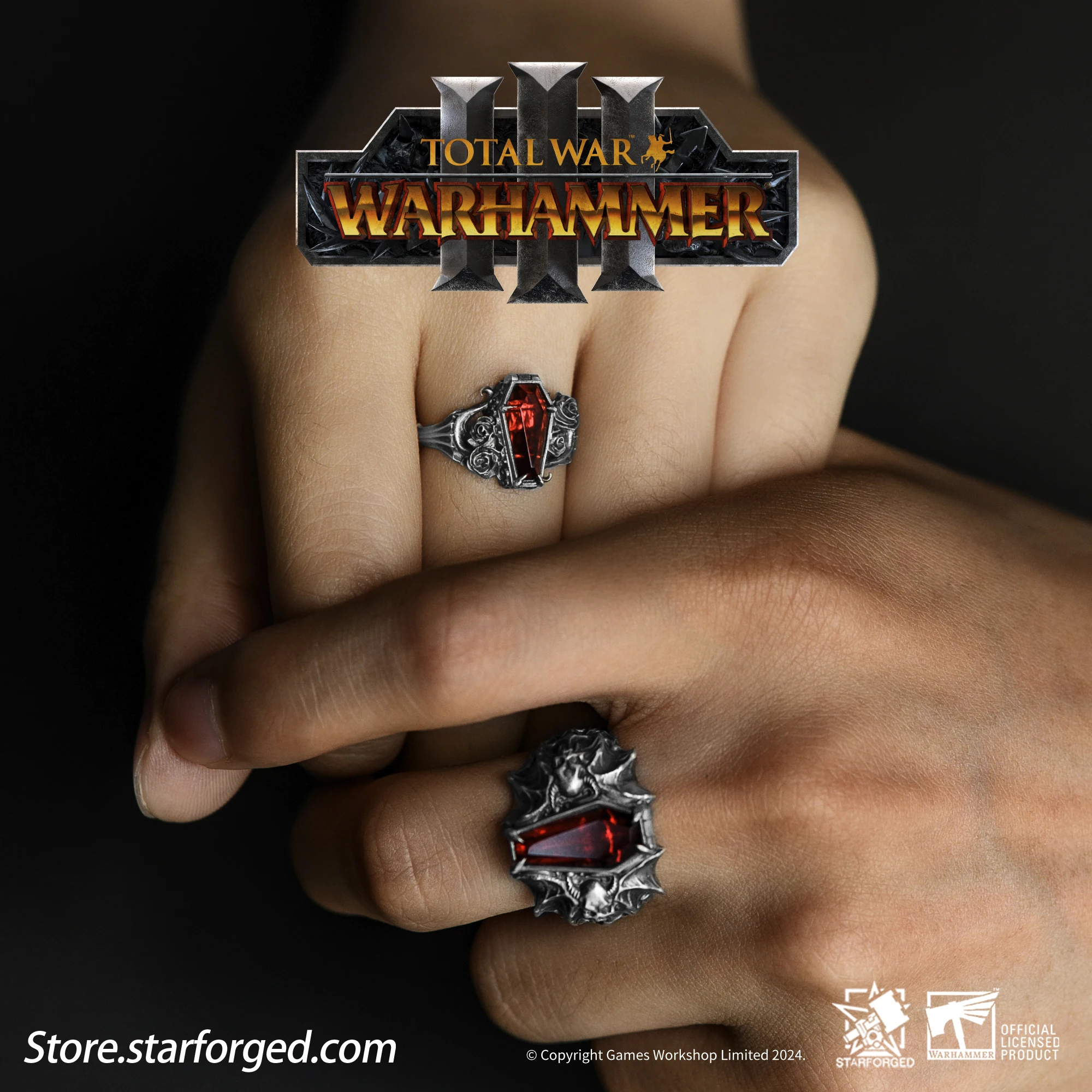 [Starforged] Total War: Warhammer Rings Oflmmortal 0Ath Christmas Gift Anime