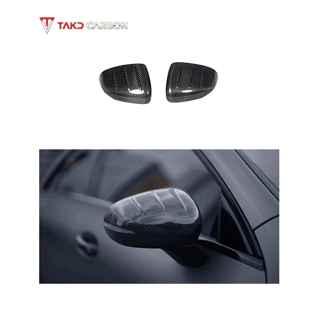 

Light Weight 3K Twill Carbon Weave in Glossy Finish Perfect Fitment Aerodynamic Side Mirror Housing for BENZ AMG CLA35