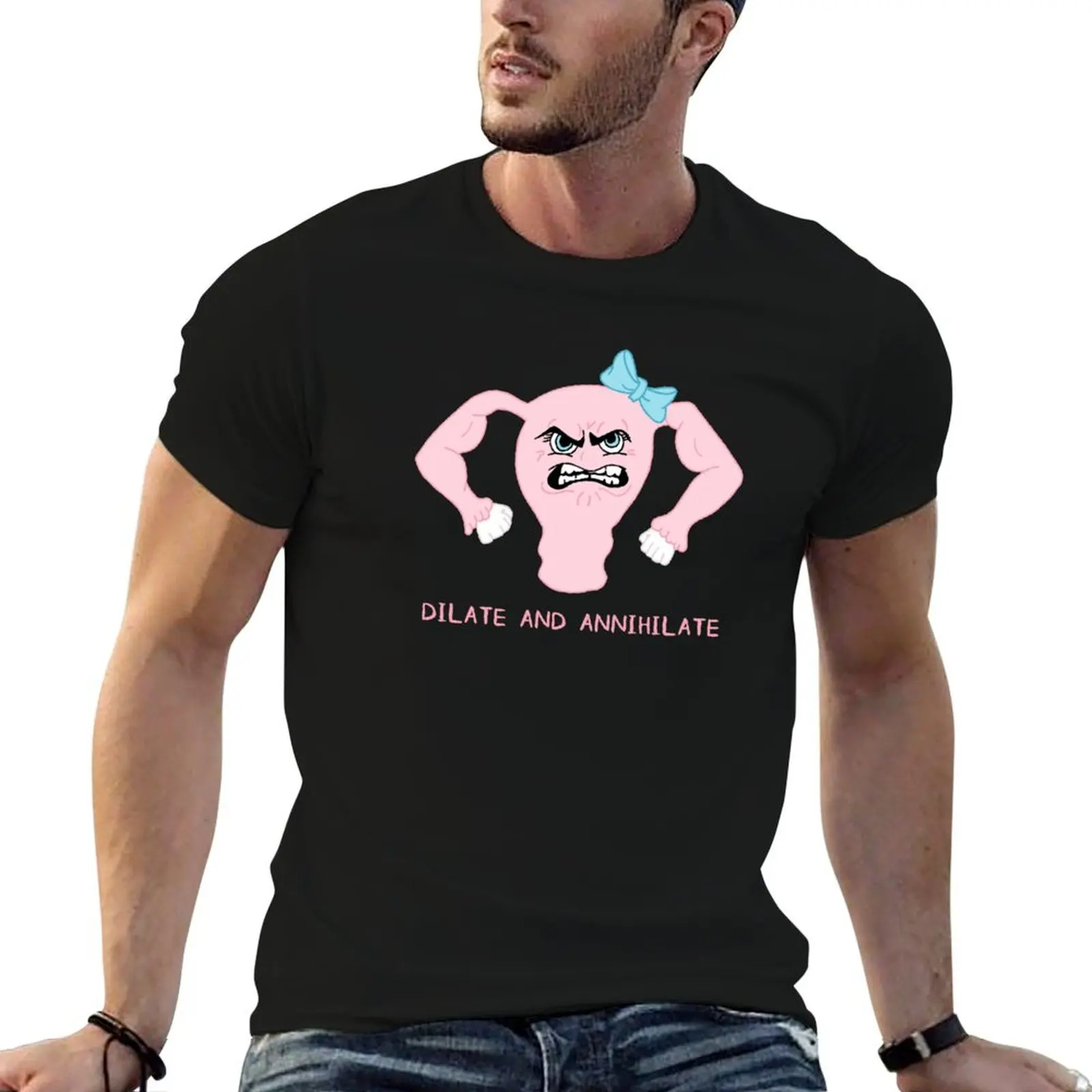 Dilate and Annihilate T-Shirt cute tops anime figures oversized t shirt aesthetic clothes T-shirt men