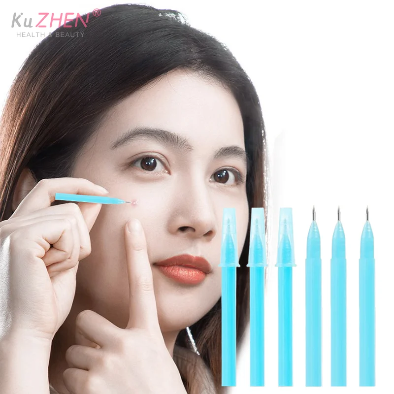 1 Bag Disposable Pimples Needles Pointed Tip Blackheads Blemish Remover Tool S Size Pimples Pin Disposable Blackhead Needles