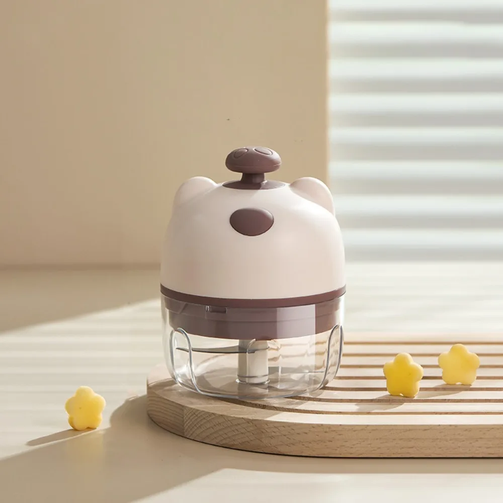 

Durable Mini Garlic Mincer Rechargeable High-capacity Garlic Masher Machine Washable Vegetable Chopper Home Cooking
