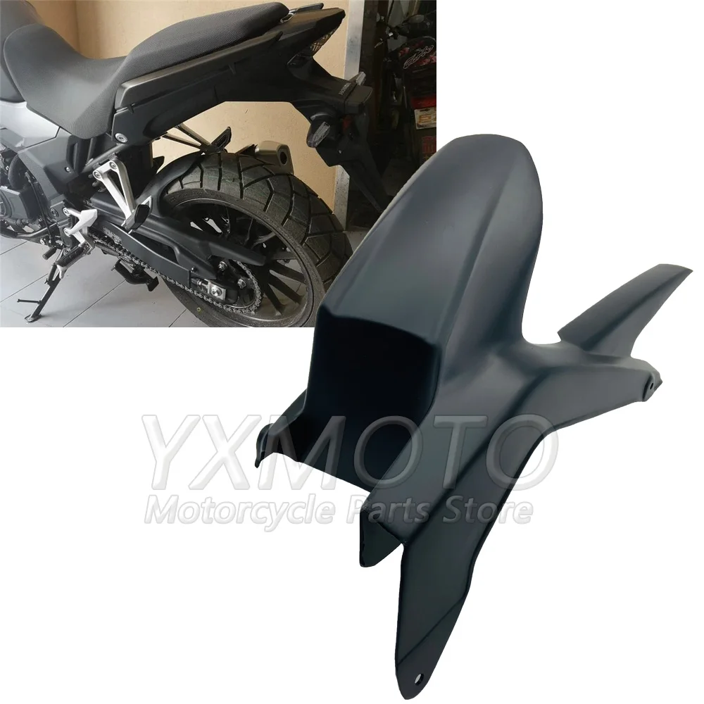 

Motorcycle plastic Rear fender sand plate Mud Splash Guard Mudguards fairing fit for CB400F CB500F CB500X CB400X 2013-2018