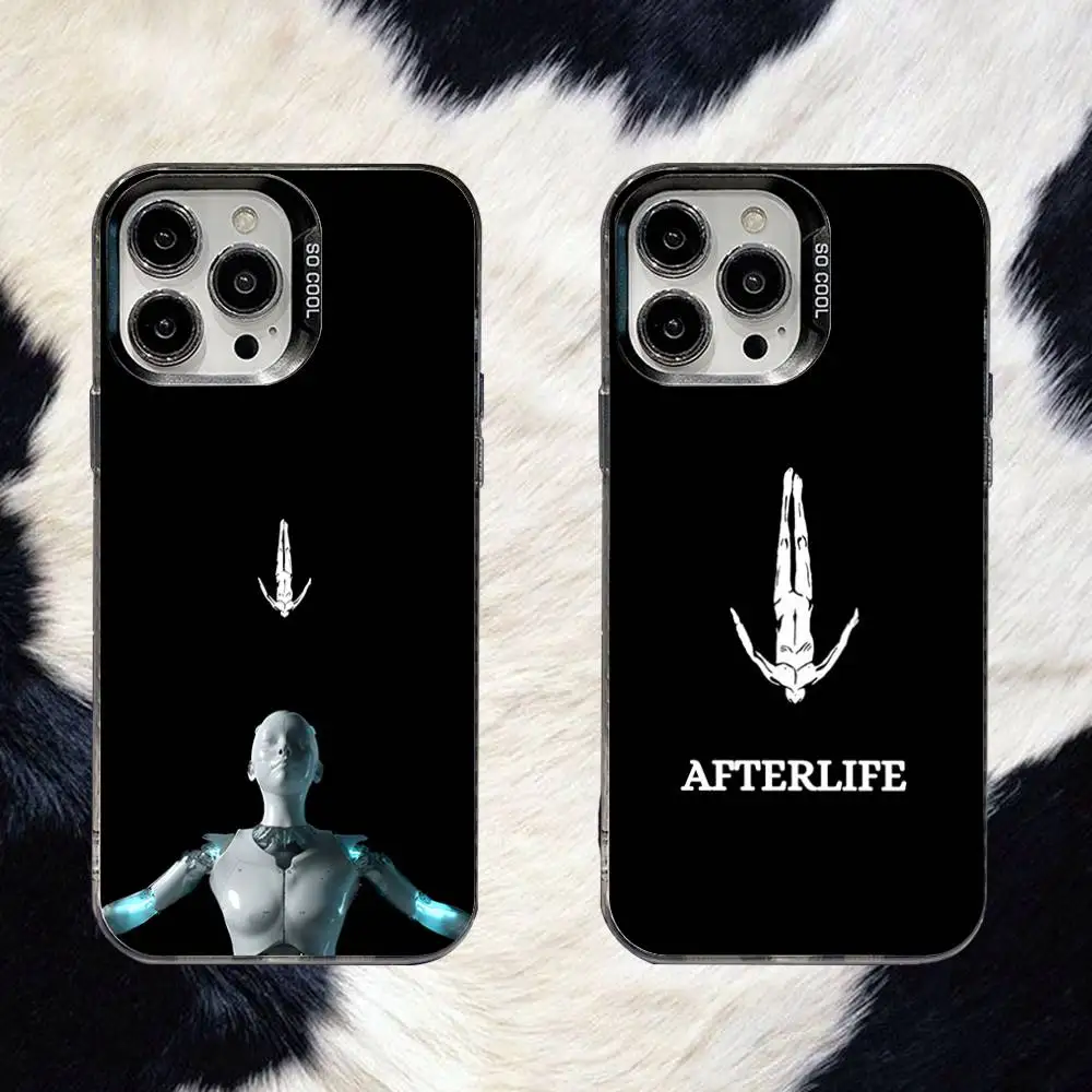 

Afterlife DJ Anyma Phone Case For iPhone 16,15,14,13,12,11,8,7,Pro,Max,Plus,Mini,XS,SE Anti Fall Black Matte Hard