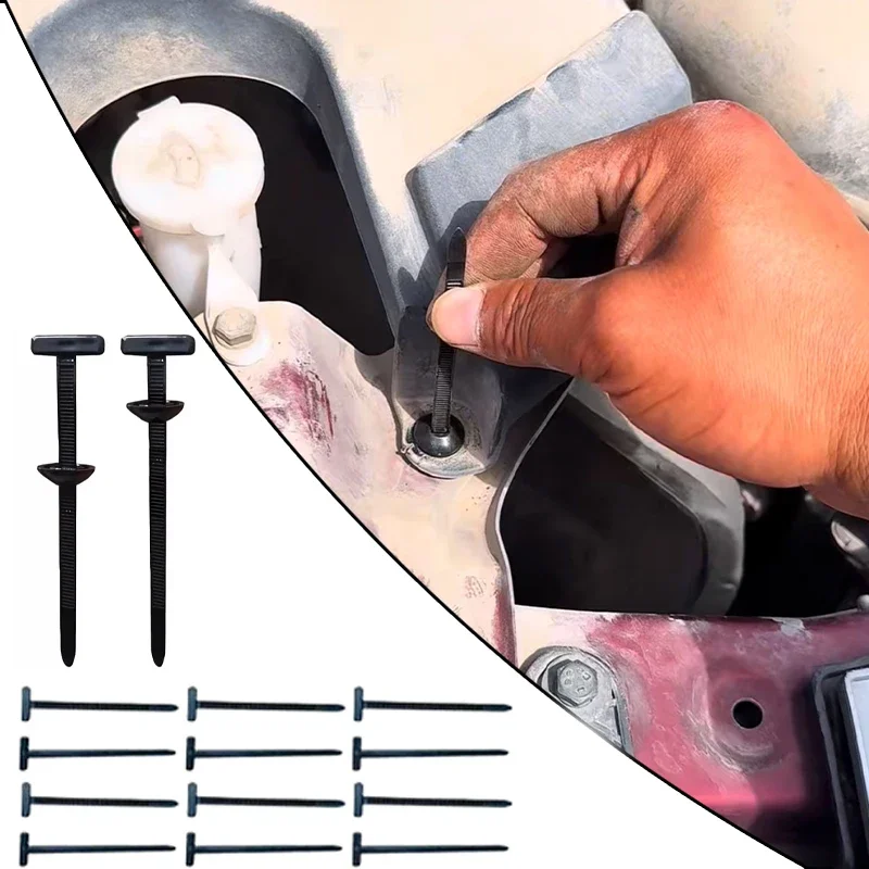 

New type piercing nail, tie belt buckle, automotive nylon, high-strength, anti-aging plastic, tightening black tightener