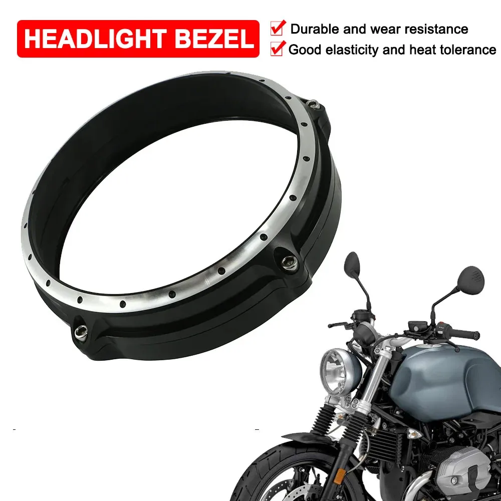 

Motorcycle Headlight Bezel Trim Ring Cover For BMW R9T 2014-2022 2023 R nine T Pure ABS Scrambler 2017-2023 RNINET /5 2019-2020