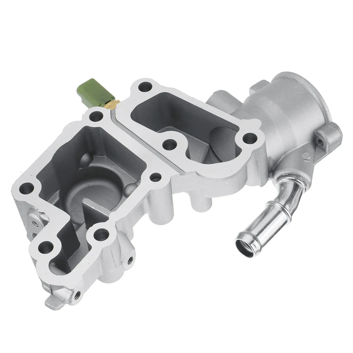 

Для Peugeot 1007 205 206 309 для Citroen BX 14 C15 C2 C3 MK алюминиевый корпус термостата фланец охлаждающей жидкости и воды 9654775080 1336Y8