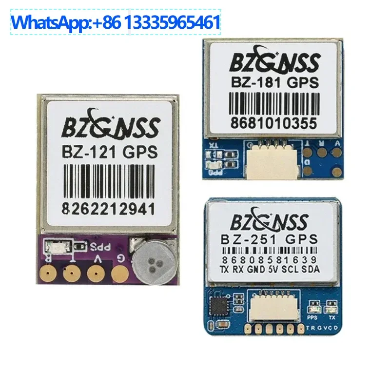 

BZGNSS BZ-251/181/121 GPS Module Dual Protocol FPV Crossover Drone Return Parts