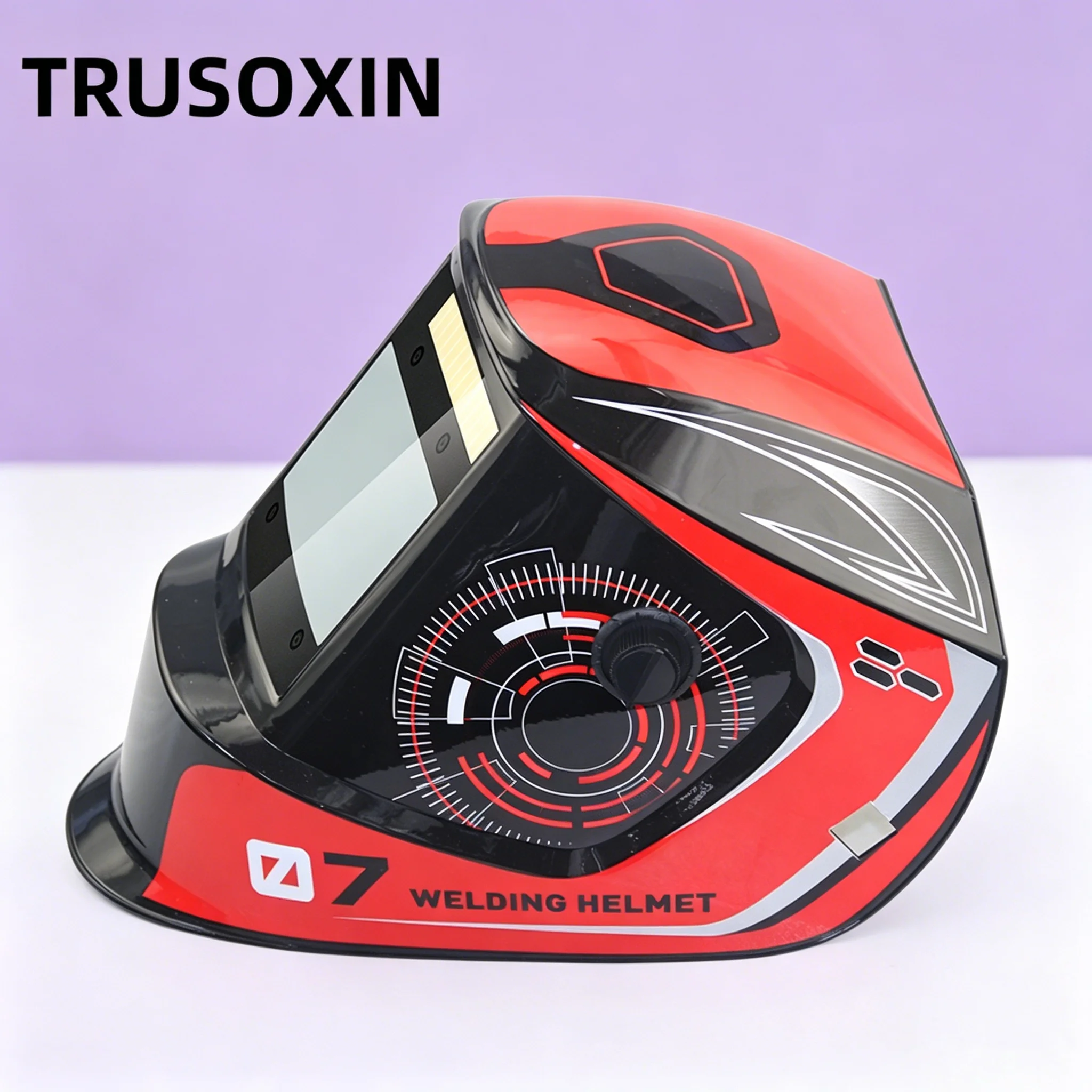 

Upgraded Auto-Darkening Welding Helmet, Fast Light-Sensing, No Face Burn During Welding