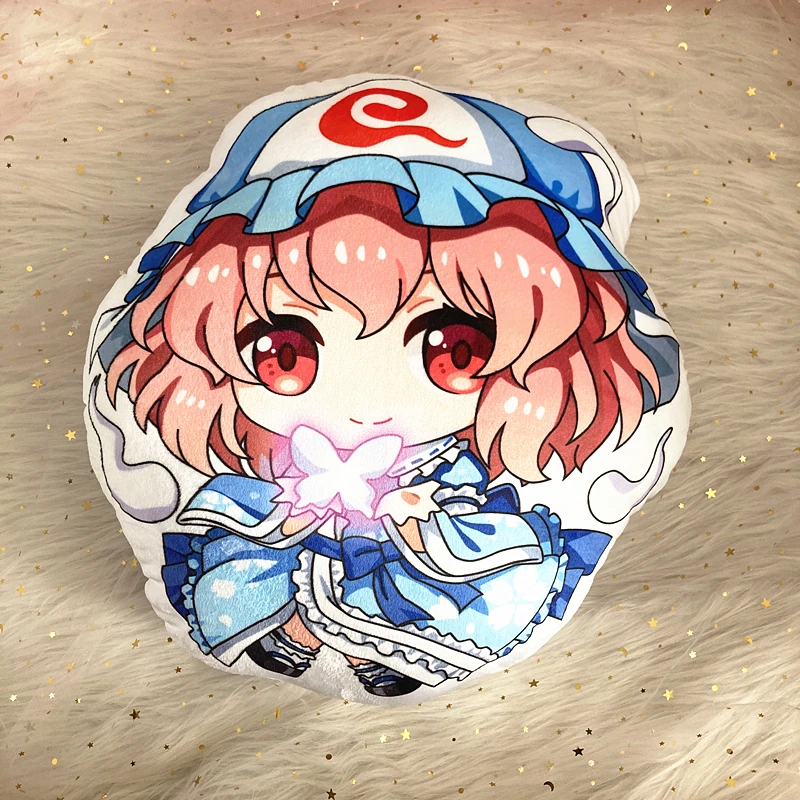 Muñeco de peluche de Anime Touhou Project, colgante de llavero con Dango, bolsa de dibujos animados, regalos de decoración