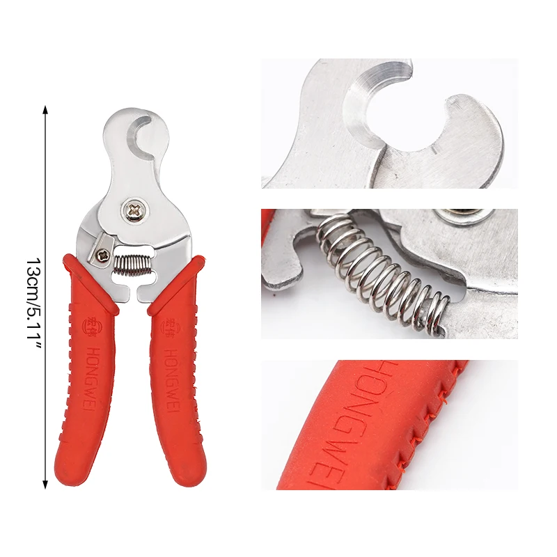 Animal Ear Tag Nail Cutting Pliers Livestock Plastic Mark Remover Cattle Sheep Cow Goat Pig Quality Remover Ear Tags Accessories