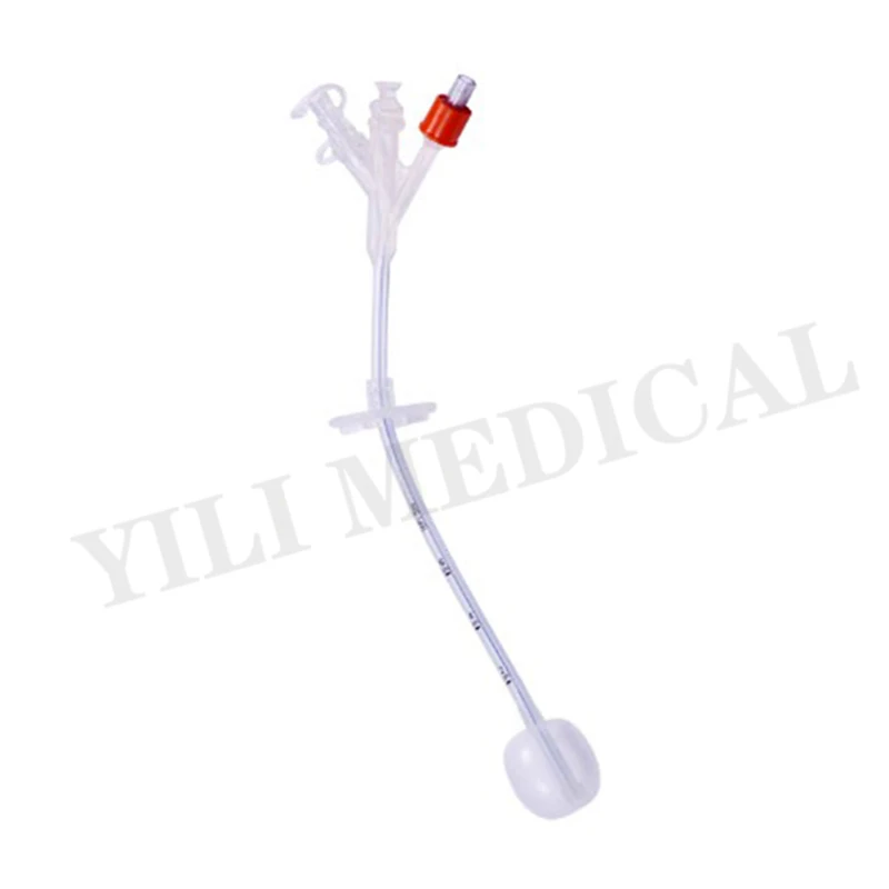 Disposable Silicone Gastrostomy Tube/PEG Feeding Tube Usage Suitable for gastrostomy patient FR14-24