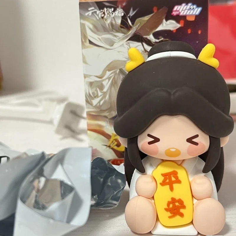 Original Anime Tian Guan Ci Fu Hua Cheng Xie Lian Cosplay Dragon Pvc Figure Doll Toy Model Heaven Official's Blessing Blind Box