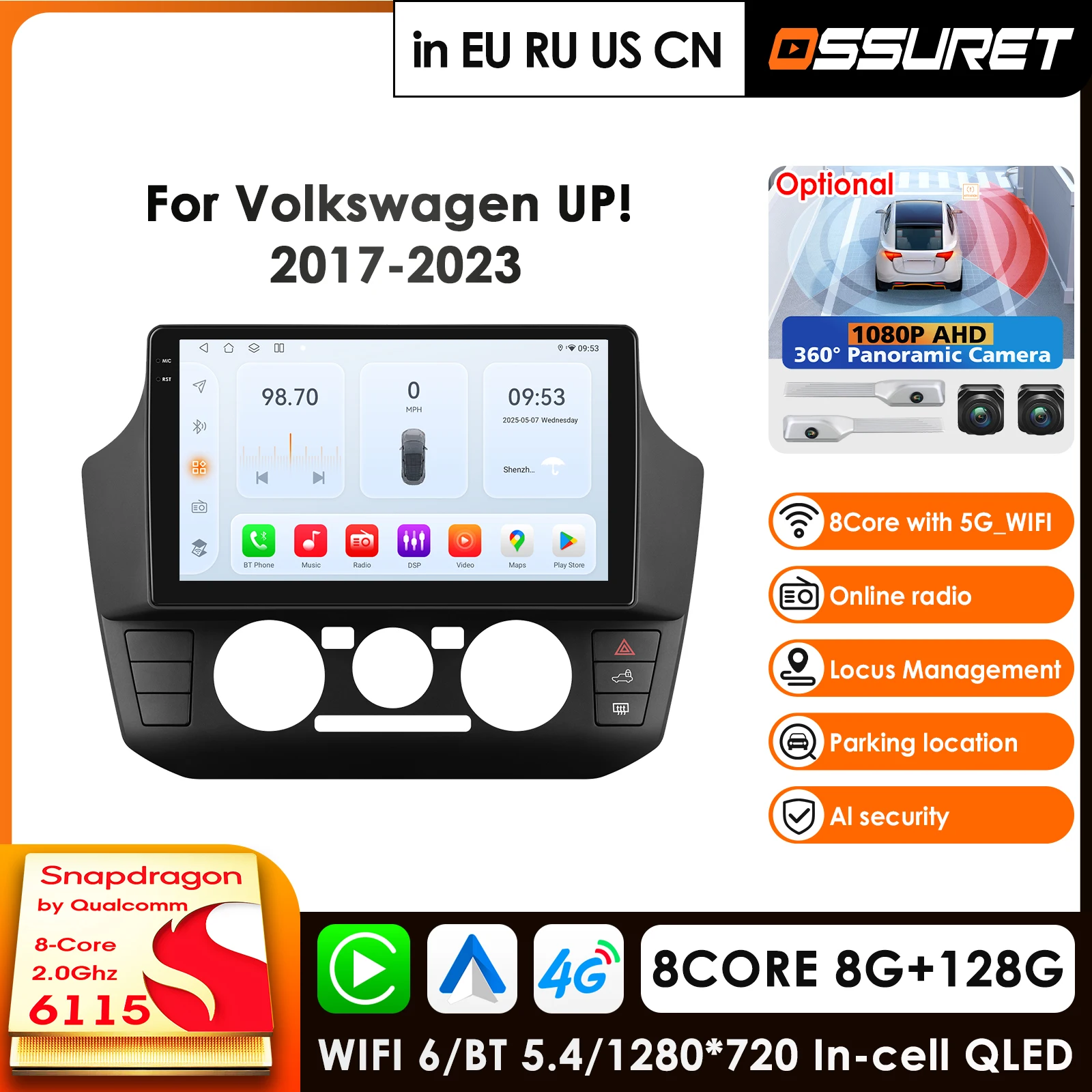 Android 14 Car Radi…