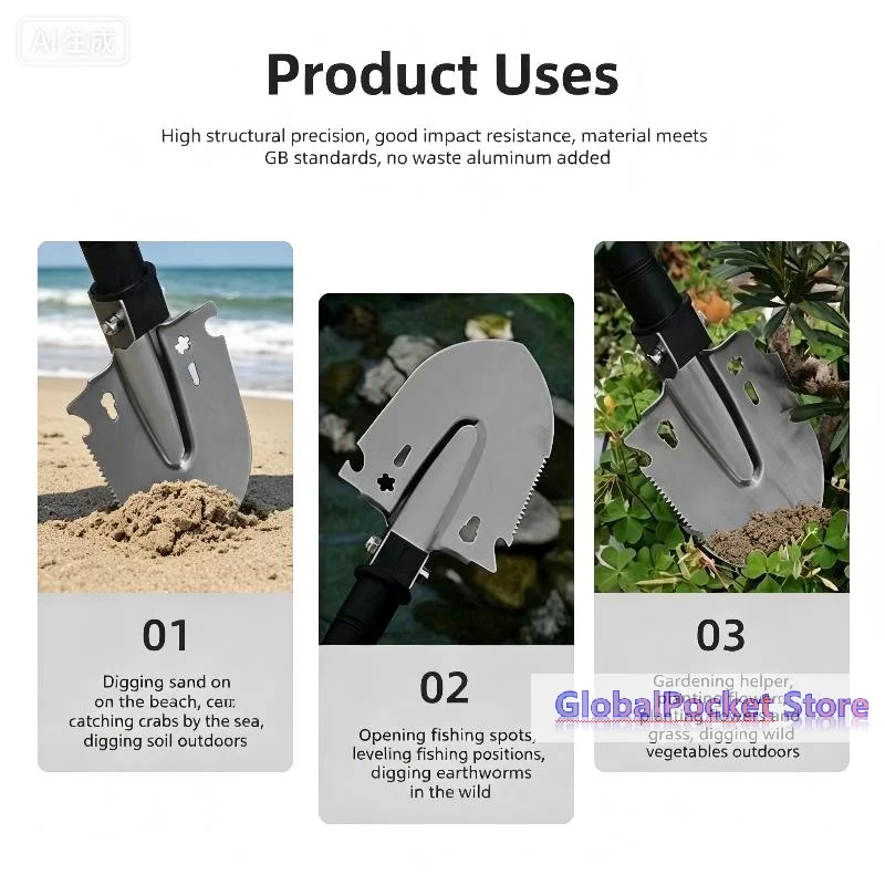 مجرفة النجاة متعددة الاستخداما - مراجعة Soil Scoop Tool وسعره