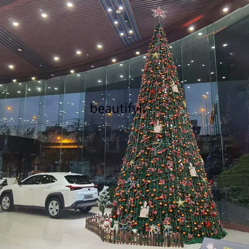 

Christmas large frame Christmas tree 6m 10m outdoor light tree shopping mall decoration A48