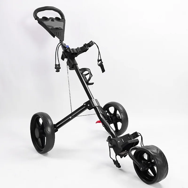 chariot-de-golf-avec-frein-tableau-de-bord-multifonction-chariot-pliant-a-trois-roues-chariot-en-alliage-d'aluminium