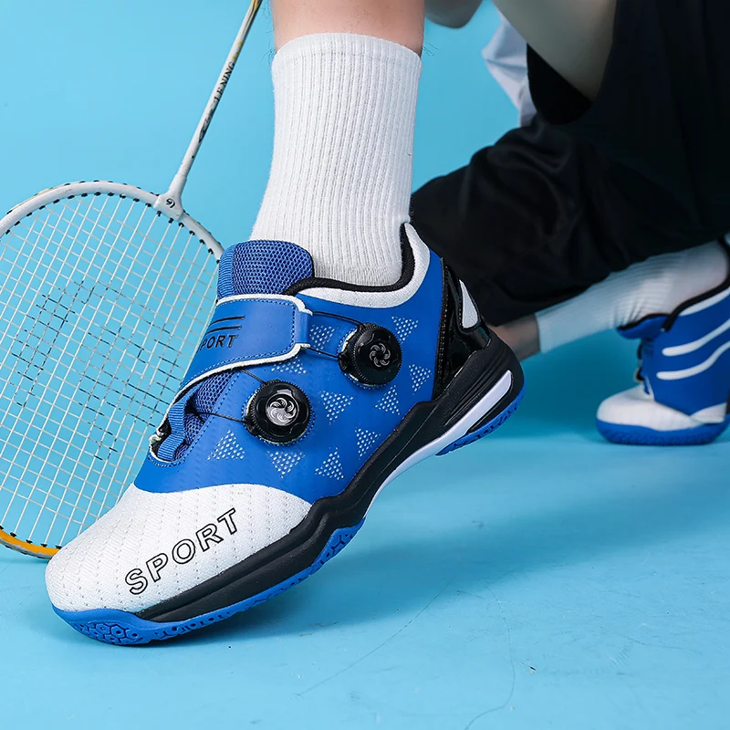 Chaussures de Badminton professionnelles pour hommes et femmes, baskets de Tennis de Table d\'intérieur et d\'extérieur, d\'entraînement de volley-ball