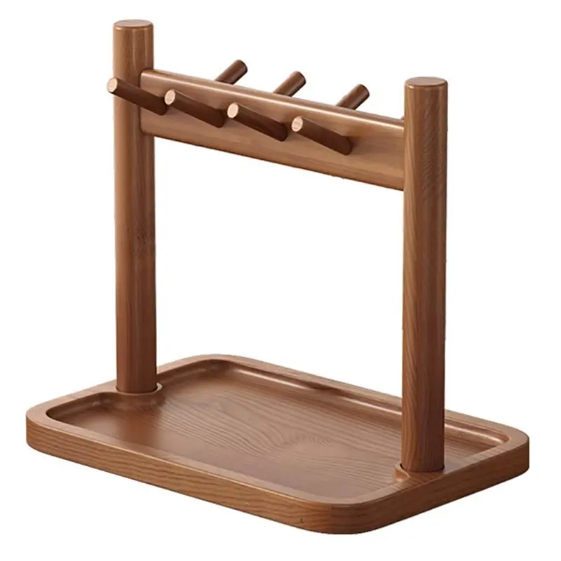 Porta llaves para mesa de entrada, estante de madera para llaves, para sala de estar, cocina, tocador, decoración del hogar, plato para joyas, multiusos