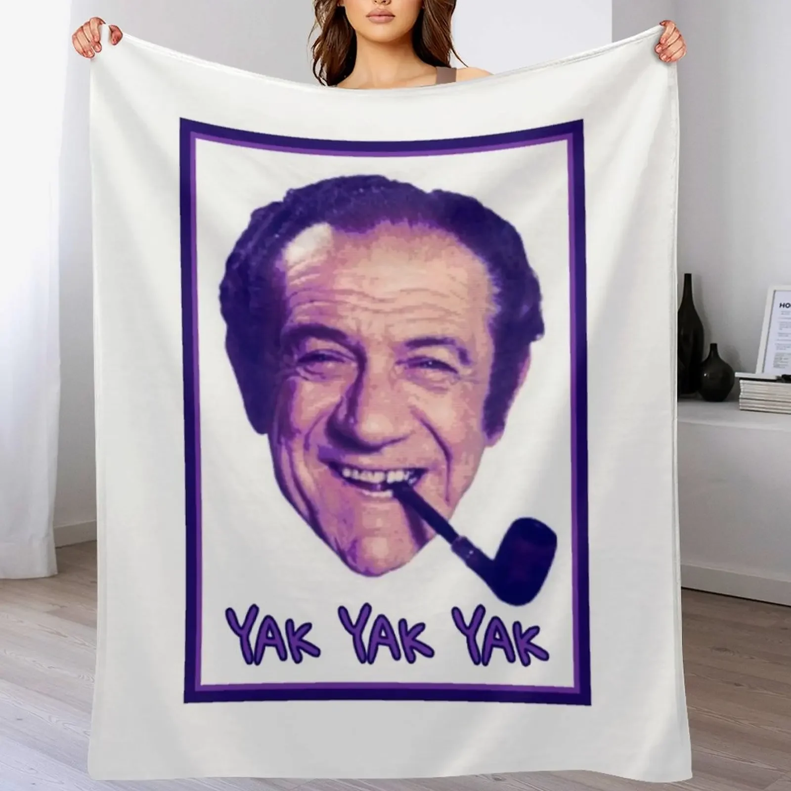 

New Sid James - Carry On Films Throw Blanket Plush Polar Soft Blankets