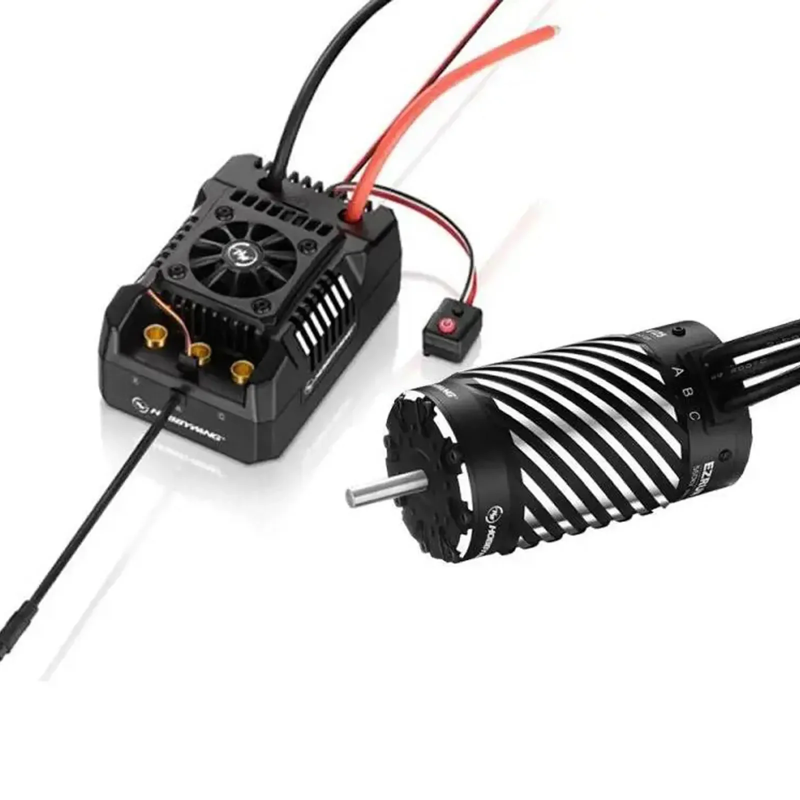 Hobbywing EZRUN MAX4 HV 300A 6-12S Brushless ESC & EZRUN 70125SD KV560 8-12S 4 Pole Brushless Sensored Motor For 1/5 Trucks Car