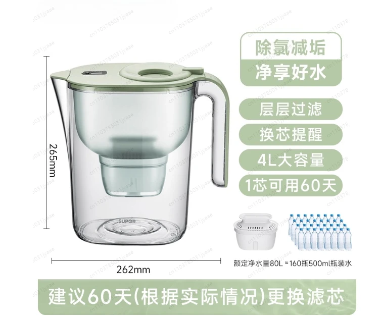 

Очиститель воды Фильтр с активированным углем Бытовой очиститель прямого питья Кухонный очиститель водопроводной воды Фильтр для воды Чайник