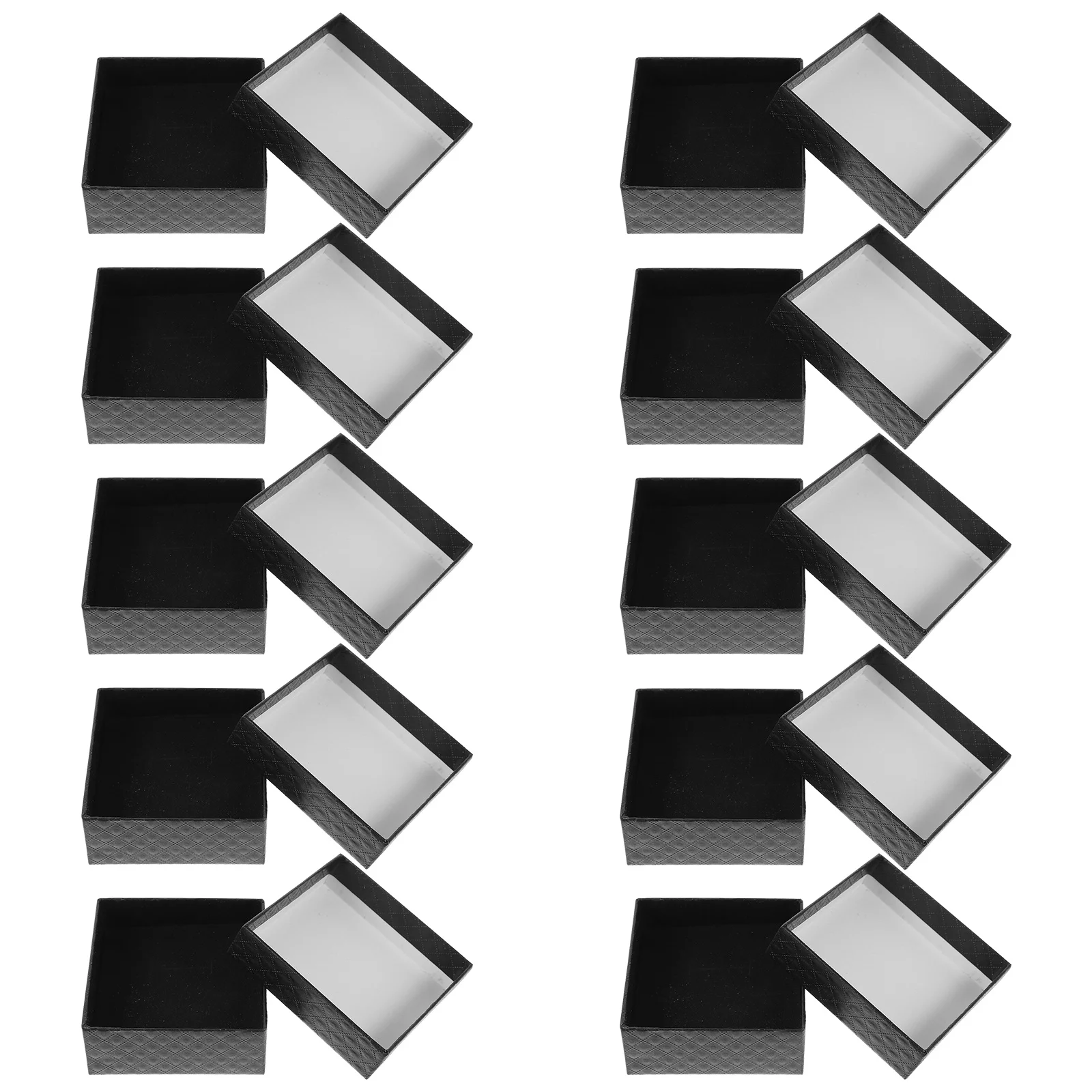 

10 шт. подарочные коробки для ювелирных изделий с рисунком, маленькое кольцо, браслет, ожерелье, коробки для хранения ювелирных изделий и подарочная упаковка