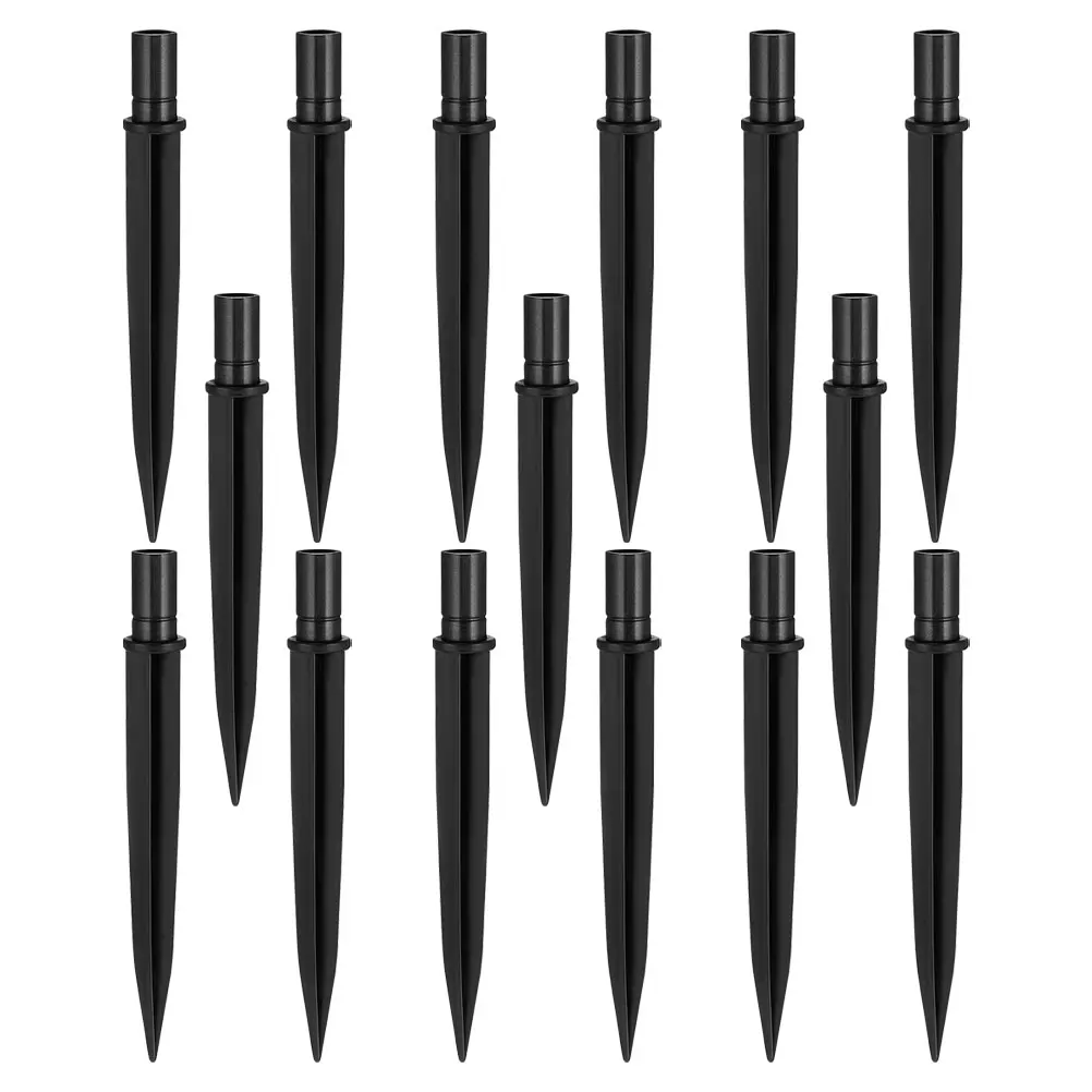 15 Pcs Plastic Plug Garden Light Spikes Stakes Patio Ground Replacement LED for Lights