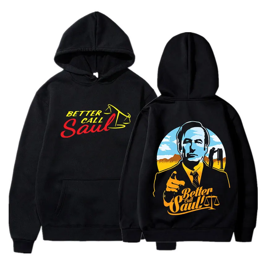 Heisenberg Breaking Bad Hoodie Better Call Saul Hoodies TV Show Fan Hooded Sweatshirt Men Women Oversized Pullovers Streetwear