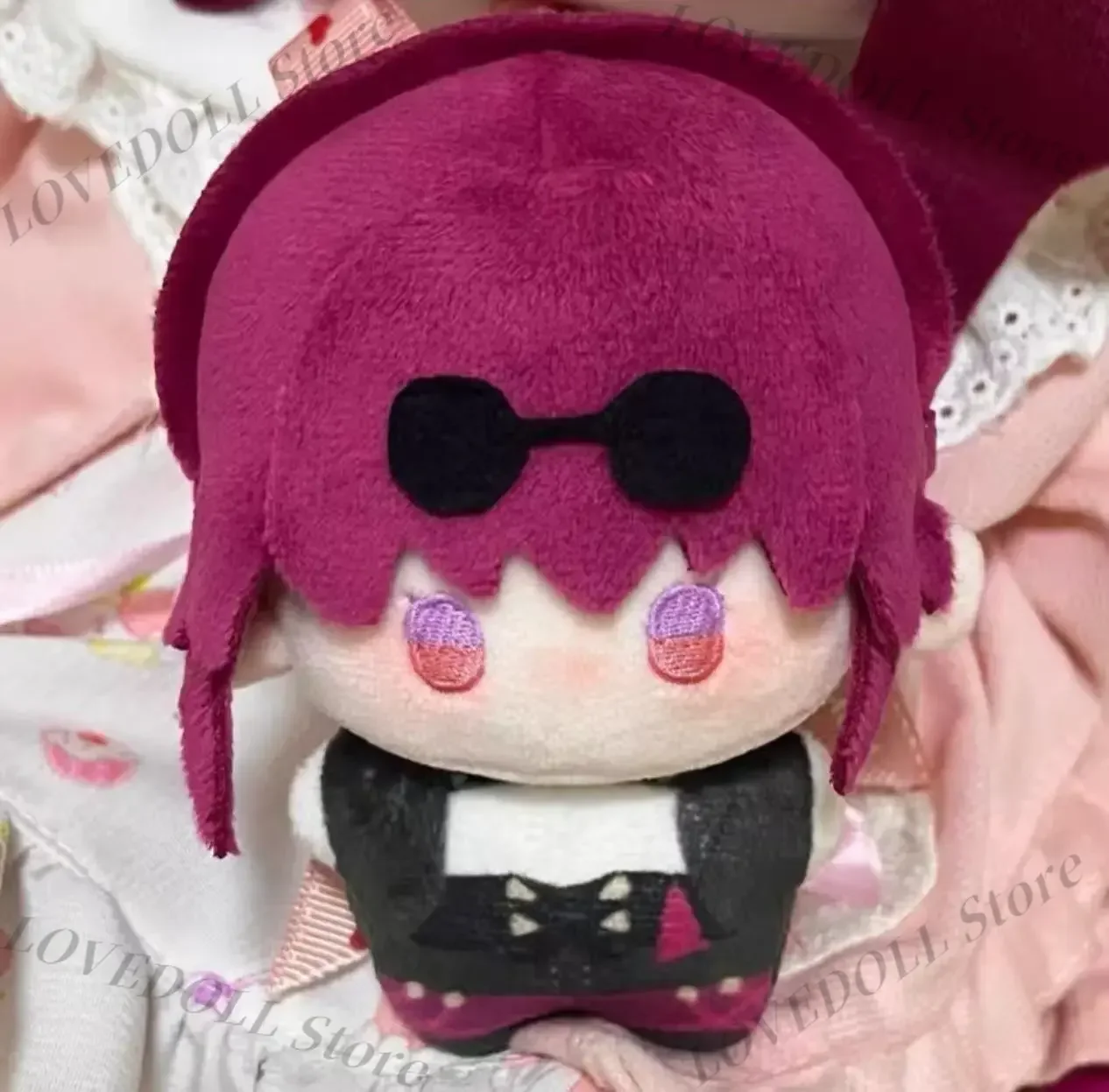 

Аниме Kafka Honkai: Star Rail Kawaii Косплей 10 см Мини-плюшевая кукла Очаровательная мягкая морская звезда Подвеска для тела Брелок Игрушки