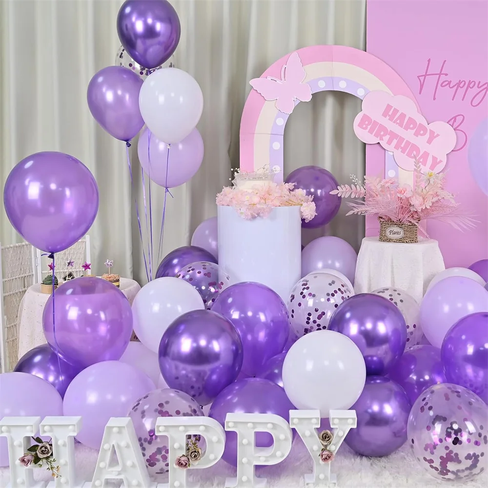 Juego de globos coloridos، fiesta de compleaños del Dia de San Valentín، tema، event، escena، decoración، globo، boda، decoración